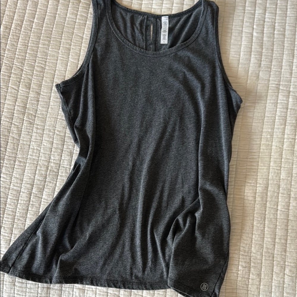 Women's Charcoal grey Tank Top